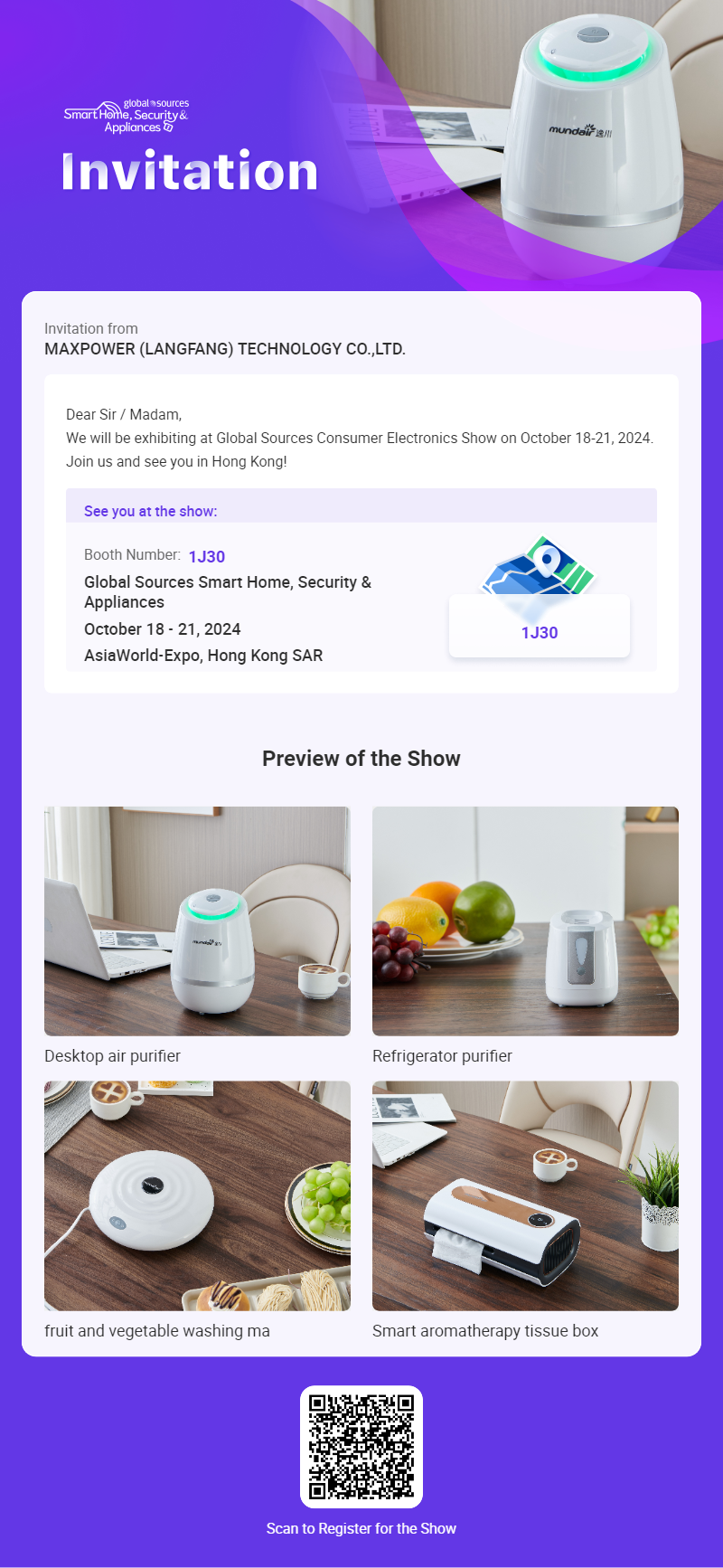 Contact us – OEM / ODM Air Purifiers Manufacturer